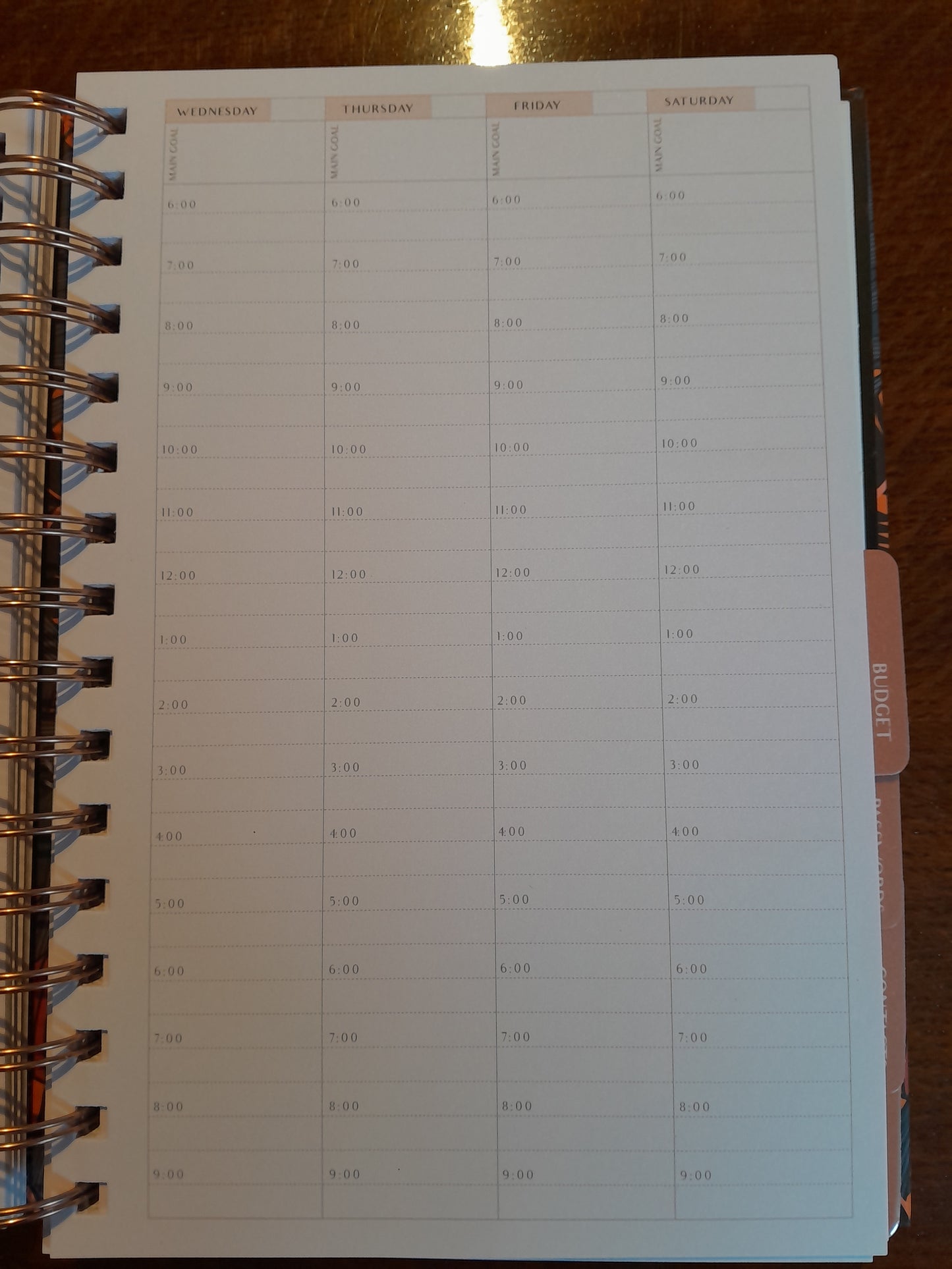 Planberry weekly planner
