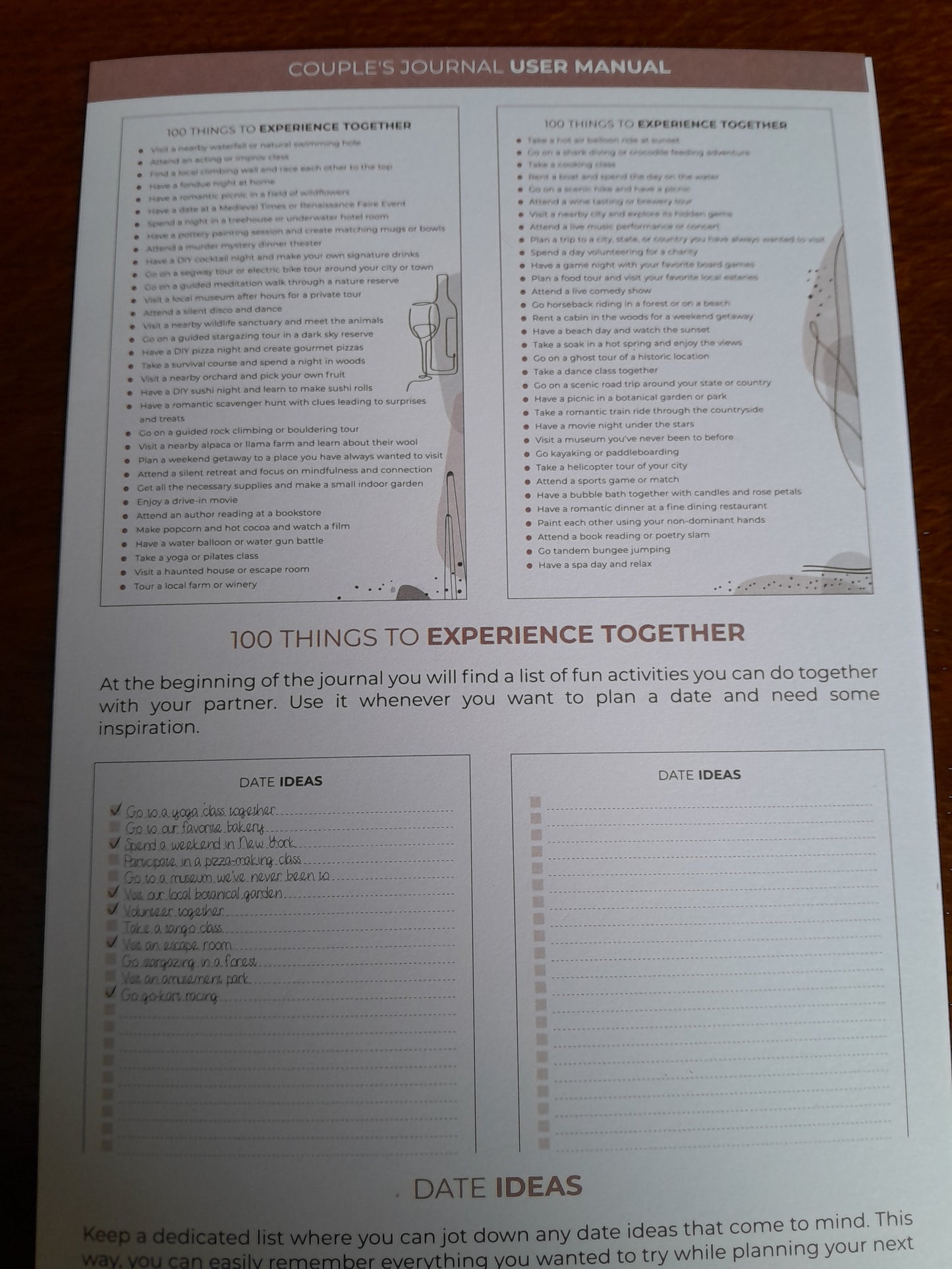 Couples Journal bundle