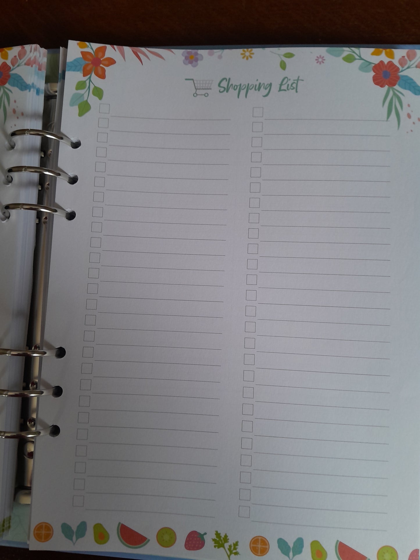 Weekly meal planner
